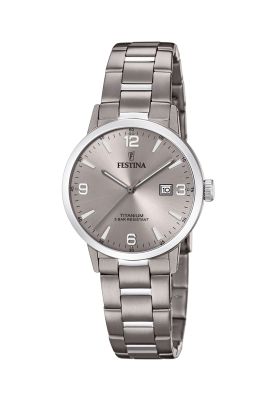 Reloj F20436/2 Festina Plateado Mujer Calendario Titanium