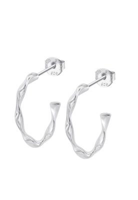 Aros LP3781-4/3 Lotus Silver Mujer Hoops