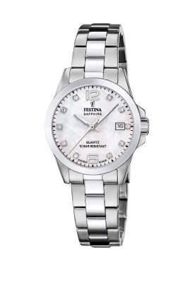 Imagen 1 del producto Reloj F20049/7 Festina Swiss Blanco Mujer ACERO Clásico