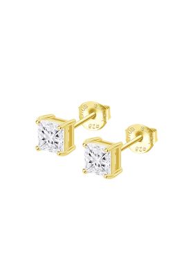 Aros LP3835-4/2 Lotus Silver Mujer Charming Lady Swarovski