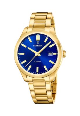 Reloj F20740/2 Festina Azul Hombre Acero Clasico