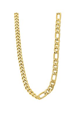 Collar LS2303-1/2 Lotus Style Hombre Men In Black