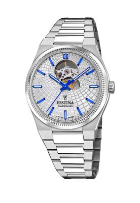 Reloj F20053/1 Festina Swiss Plateado Hombre Automático