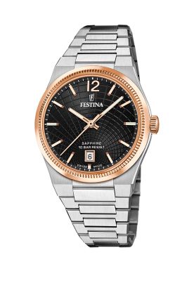 Reloj F20066/4 Festina Swiss Negro Mujer Rive Collection