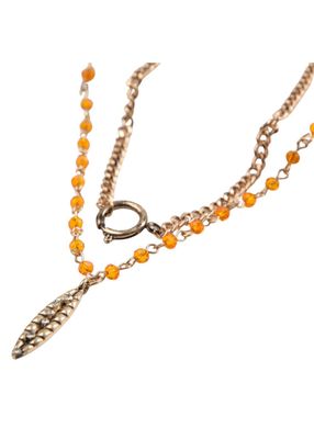 Collar Corto Malak Dorado Humana