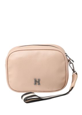 Billetera Estuche Tachas Beige Beige Humana