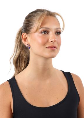 Imagen 2 del producto Aros Mediano Storm Plateado Humana