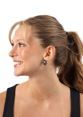 Imagen 2 del producto Aros Pegado Elba Plateado Humana