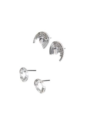 Imagen 1 del producto Set de 2 aros Lu Plateado ID