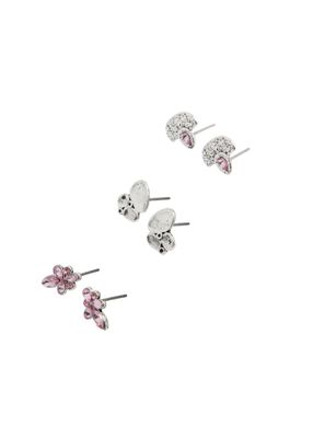 Set de 3 aros Guadalupe Plateado ID