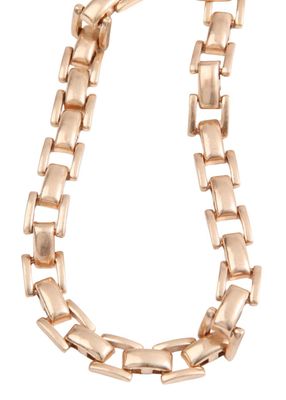 Collar Corto Chunky Dorado Humana