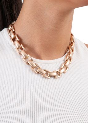 Imagen 2 del producto Collar Corto Chunky Dorado Humana