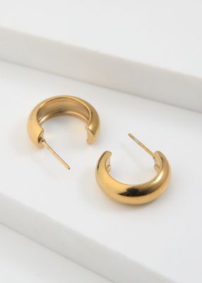 Imagen 1 del producto Aros Argollas Tom Gold Humana