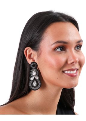 Imagen 2 del producto Aros Fiesta Line Plateado Humana