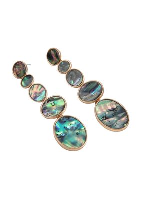 Aros Largo Tide Dorado Humana