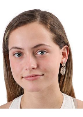 Imagen 2 del producto Aros Mediano Troa Dorado Humana