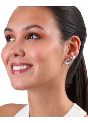 Imagen 2 del producto Set De 3 Aros Rings Plateado Humana