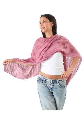 Imagen 2 del producto Pañuelo Liso Gijon Plisado Fucsia Id