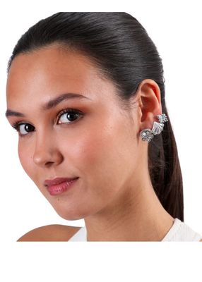 Imagen 2 del producto Set De 3 Aros Shell Plateado Humana