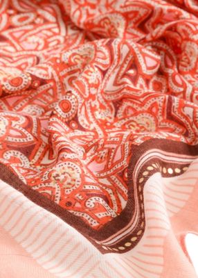 Imagen 2 del producto Pañuelo Estampado Dacey Naranjo Humana