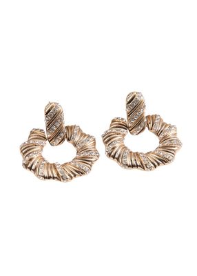 Aros Mediano Christams Dorado Fiesta Humana