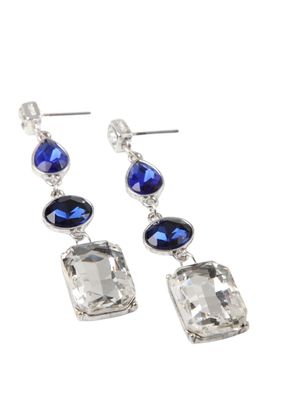 Aros Largo Rose Plateado Humana