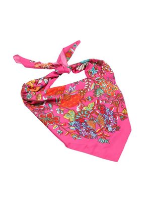 Maxi Bandana Luca Flores Rosada Humana