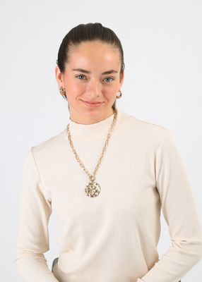 Imagen 2 del producto Collar Corto Ina Dorado I-D