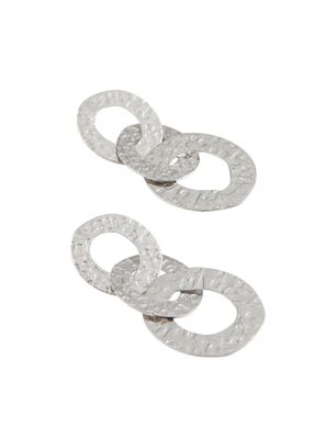 Imagen 1 del producto Aros Largo Infinite Plateado Humana