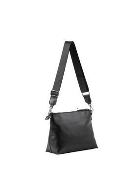 Imagen 2 del producto Cartera Bandolera Berta Ecocuero Negro Humana