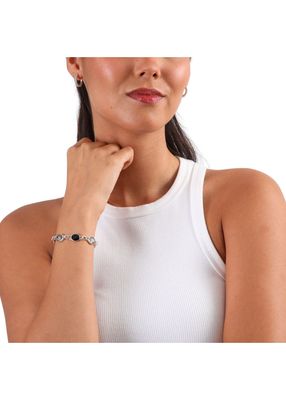 Imagen 2 del producto Pulsera Blanda Diora Plateada Humana