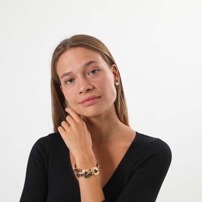 Imagen 2 del producto Pulsera Blanda Sand Dorado Humana