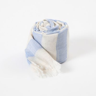 Pañuelo Liso Rodas Celeste Humana