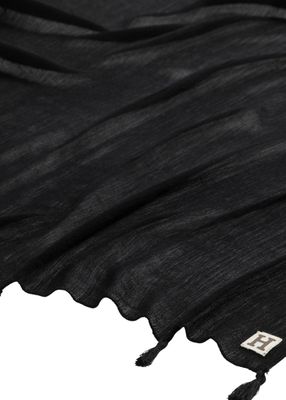 Imagen 2 del producto Pañuelo Liso Gloria Negro Humana