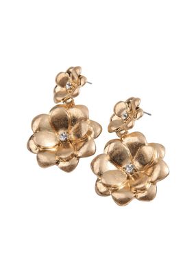 Imagen 1 del producto Aros Largo Buquet Dorado Humana