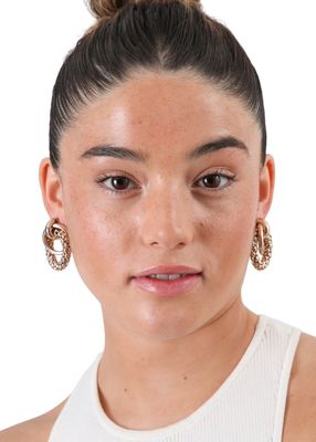 Imagen 2 del producto Aros Fiona Dorado ID