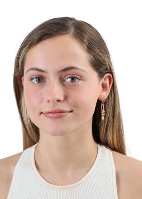 Imagen 2 del producto Aros Argolla Fig Dorado Humana