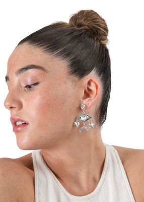 Imagen 2 del producto Aros Patricia Plateado ID