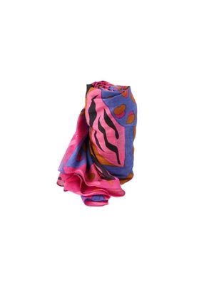 Pañuelo Estampado Mantua Fucsia Id