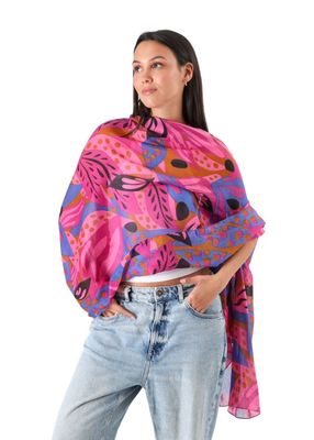 Imagen 2 del producto Pañuelo Estampado Mantua Fucsia Id