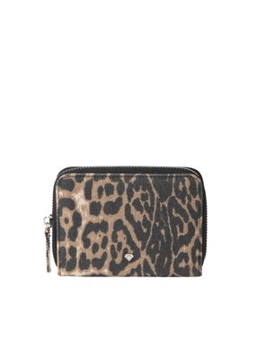 Billetera mediana Almeria Estampado animal print ID