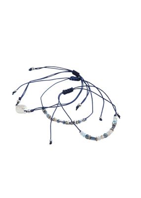 Imagen 1 del producto Set de 3 pulseras Domi Azul ID