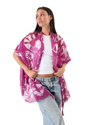 Imagen 2 del producto Pañuelo Estampado Saona Morado Id