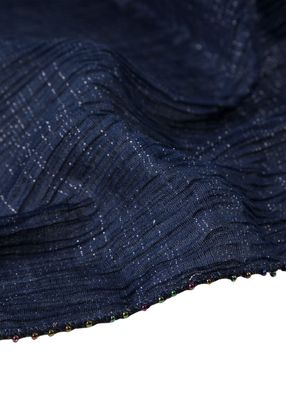 Imagen 2 del producto Pañuelo Liso Felina Azul Humana