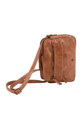 Imagen 2 del producto Cartera Bandolera Brisa Ecocuero Camel Humana