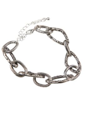 Pulsera Blanda Tasos Plateada Humana