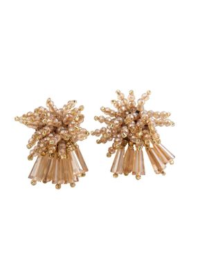 Aros Mediano Firework Dorado Fiesta Humana