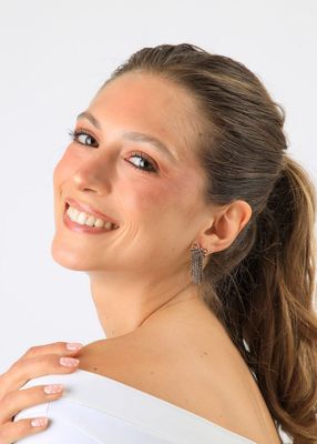 Imagen 2 del producto Aros Medianos Vela Dorado Humana