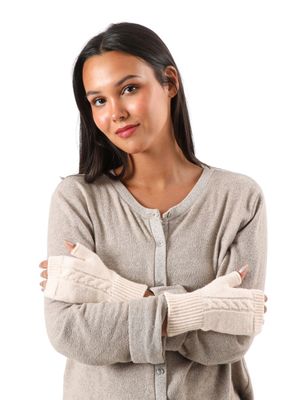 Imagen 2 del producto Guante Lana Cosmo Rosado Claro I-D