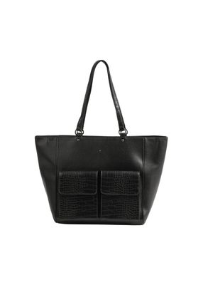 Cartera Tote Nimes Ecocuero Negro ID